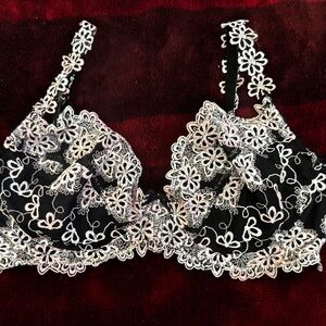 La vie en rose Lace Brand new embroided Bra